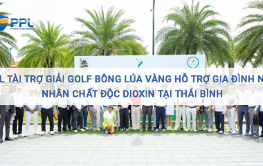 PPL Tài Trợ Giải Golf Bông Lúa Vàng 2023 Hỗ Trợ Gia Đình Nạn Nhân Chất Độc Dioxin tại Thái Bình 